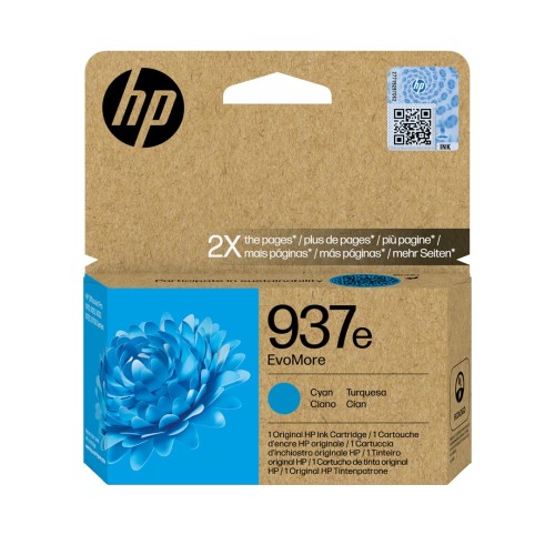 HP 937E EVOMORE CYAN/EN/DE/PL/CZ INK CARTRIDGE - 3089712