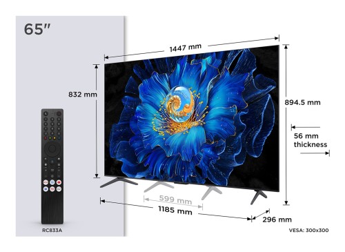 Telewizor 65" TCL 65C69KS - 3089812