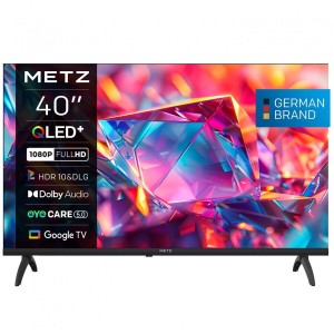 Telewizor METZ 40MQH7030Z QLED 40" Full HD Google TV Dolby Digitals DVB-T2 Czarny