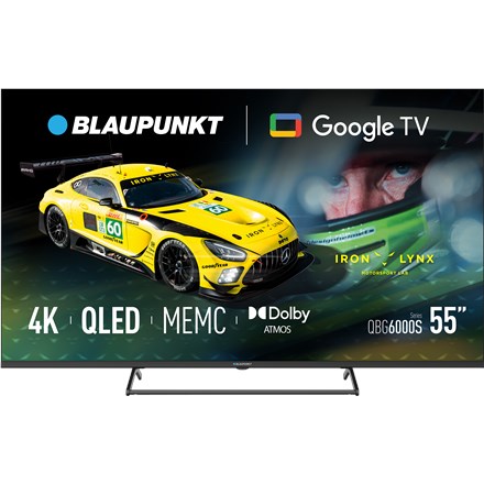 Blaupunkt QLED TV | 55QBG6000S | 55 | Smart TV | Google TV | Black - 3089948