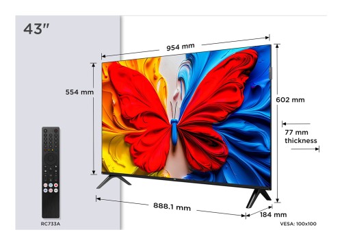Telewizor 43" TCL 43S59K - 3090004