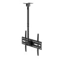 MACLEAN UCHWYT / WIESZAK SUFITOWY DLA TV, MAX. OBCIĄŻENIE 50KG, 37-86", MAX VESA 600X400 MC-173 - 3090640