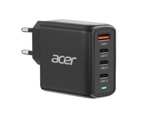 Acer ZL.ADTCC.00L ładowarka do urządzeń przenośnych Uniwersalne Czarny Prąd przemienny Szybkie ładowanie Wewnętrzna - 3091276