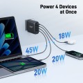 Acer ZL.ADTCC.00L ładowarka do urządzeń przenośnych Uniwersalne Czarny Prąd przemienny Szybkie ładowanie Wewnętrzna - 3091274