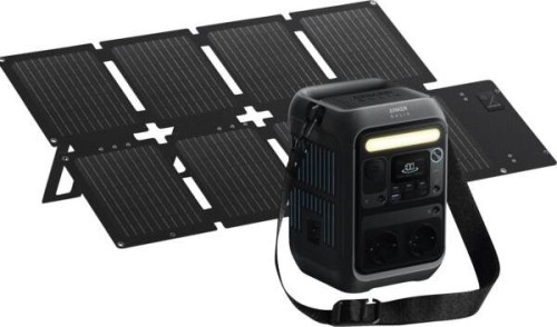 Zestaw Przenośna stacja zasilania Anker Solix C300X 288Wh 300W + Panel solarny PS60 60W - 3091652