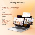 ASUS Vivobook 16 M1607KA-MB164W Ryzen AI 5 330 16.0"WUXGA IPS-level Panel 60Hz 300nits AG 16GB DDR5 SSD512 Radeon Graphics WLAN+BT Cam1080p+IR 42WHrs Win11 Quiet Blue - 3092864