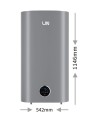 Bojler elektryczny LIN LIFVD1SMGY 100L UNIVERSAL szary WiFi - 3096720