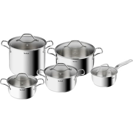 Zestaw garnków TEFAL Intuition 10 elem. B864SA74 - 3091756