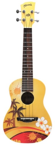 Moana M-100 Palm Trees - ukulele koncertowe - 3092389