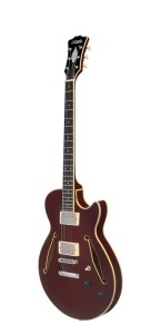 D'Angelico Excel SS Tour Solid Wine - gitara elektryczna