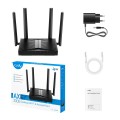 Cudy AP3000D punkt dostępowy WLAN 2402 Mbit/s Czarny - 3092583
