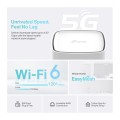 TP-Link Archer NX210 router bezprzewodowy Gigabit Ethernet Dual-band (2.4 GHz/5 GHz) 5G Biały - 3046053