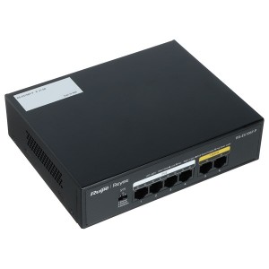 Switch PoE RG-ES106F-P 4-portowy Reyee