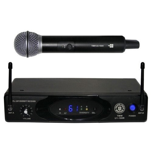 Topp Pro TP TMW-U1-100M - bezprzewodowy zestaw mikrofonowy UHF - 3092810