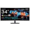 GIGABYTE MO34WQC36 monitor komputerowy 86,4 cm (34") 3440 x 1440 px Wide Quad HD QD-OLED Czarny - 3098937