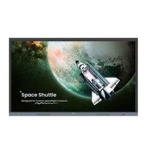 BenQ RE6504 Interaktywny płaski panel 165,1 cm (65") 450 cd/m2 4K Ultra HD Czarny, Szary Ekran dotykowy Procesor wbudowany Android