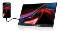Verbatim Portable 15.6" FHD Touch Monitor LIGHT Przenośny monitor Czarny 39,6 cm (15.6") LCD 1920 x 1080 px - 2980400