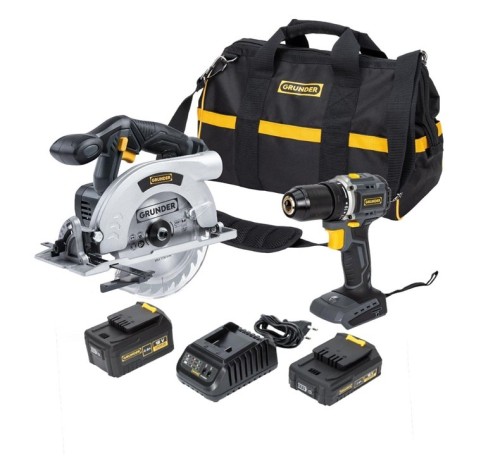 Zestaw narzędzi TOOL SET CD-B0A18+CS-L1118 18V 2+4AH - 3099092