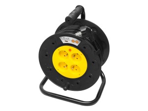 Przedłużacz sieciowy PR-61 4-Gniazda z uziemieniem 30m BLOW bęben PCV (3x1,5mm)