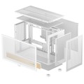 Obudowa DeepCool CH260 WOOD biała - 3099229