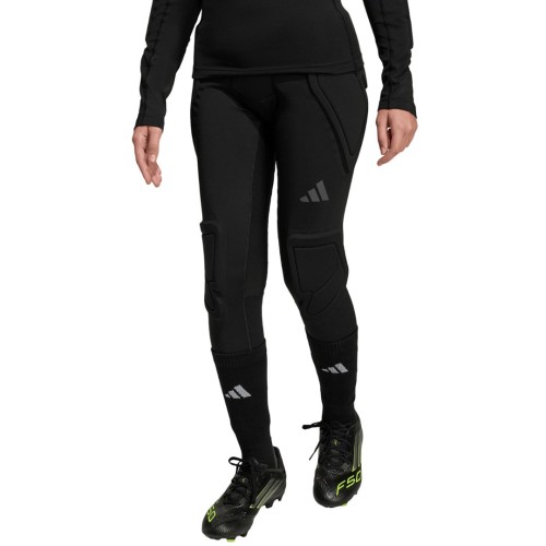 Legginsy bramkarskie dla dzieci adidas Padded Baselayer Long Tight czarne JZ9225 152cm - 3093304