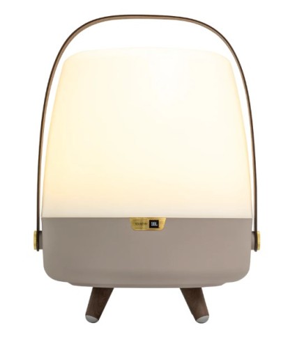 Kooduu Lite-up Play 2.0 Głośnik mono przenośny Beżowy, Biały, Drewno 10 W - 3099303