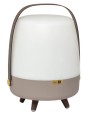 Kooduu Lite-up Play 2.0 Głośnik mono przenośny Beżowy, Biały, Drewno 10 W - 3099299
