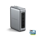 Satechi 4-Port GaN Travel Charger - ładowarka podróżna 145W z 4 adapterami do gniazdek - US, UK, EU, AS (4x USB-C) - 3099362