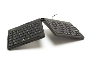 Klawiatura BakkerElkhuizen Goldtouch Travel Go2 Tastatur (QWERTZ) ergonomisch