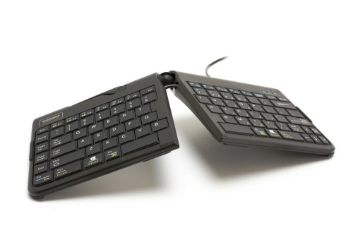 Klawiatura BakkerElkhuizen Goldtouch Travel Go2 Tastatur (QWERTZ) ergonomisch - 3099398