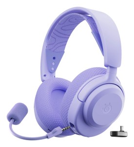 Steelseries Arctis Nova 3P Zestaw słuchawkowy Bezprzewodowy Opaska na głowę Gaming USB Type-C Bluetooth Lawenda