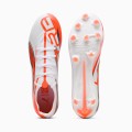 PUMA Ultra 5 Match FG/AG Piłka nożna Unisex Pomarańczowy, Biały - 3099677