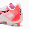 PUMA Ultra 5 Match FG/AG Piłka nożna Unisex Pomarańczowy, Biały - 3099676