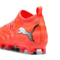 PUMA Future 9 Match FG/AG Jr Piłka nożna Męski Pomarańczowy, Biały - 3099719