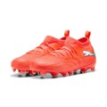 PUMA Future 9 Match FG/AG Jr Piłka nożna Męski Pomarańczowy, Biały - 3099724