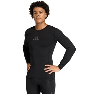 Koszulka bramkarska męska adidas Padded Goalkeeper Base Layer czarna KA1677 S