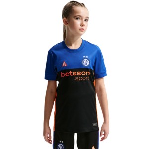 Koszulka dla dzieci Nike Inter Mediolan 2026 Stadium SE czarno-niebieska IB3536 413 XL