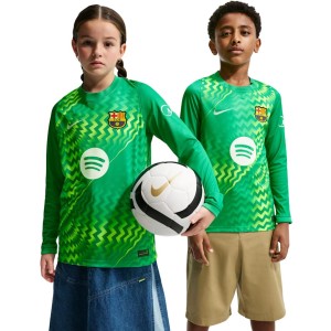 Koszulka dla dzieci Nike FC Barcelona Stadium Goalkeeper 2026/27 zielona II3610 324 S