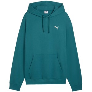 Bluza męska Puma ESS Elevated Relaxed Hoodie zielona 692019 41 L