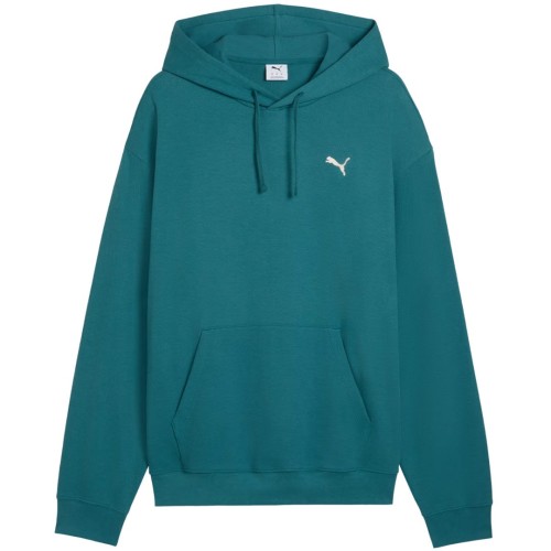 Bluza męska Puma ESS Elevated Relaxed Hoodie zielona 692019 41 L - 3094245