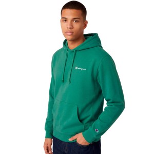 Bluza męska Champion Hooded Sweatshirt zielona 221791 GS108 XL