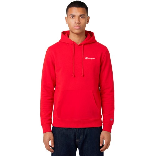 Bluza męska Champion Hooded Sweatshirt czerwona 221791 RS067 M - 3094372