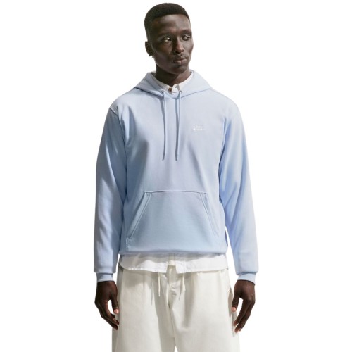 Bluza męska Nike Club FT PO Hoodie błękitna FN3866 407 L - 3094374