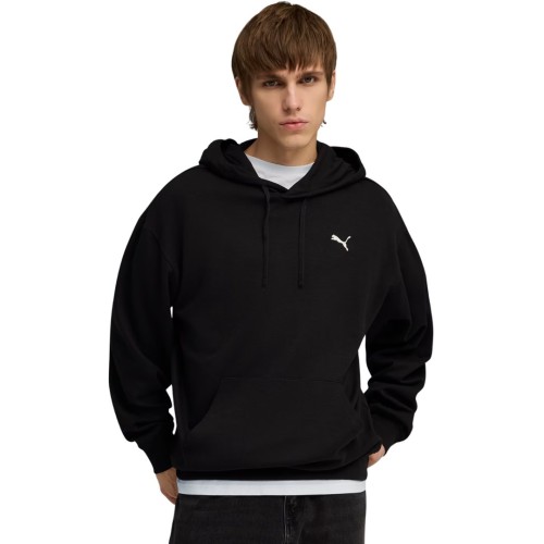 Bluza męska Puma ESS Elevated Relaxed Hoodie czarna 692019 01 XL - 3094365