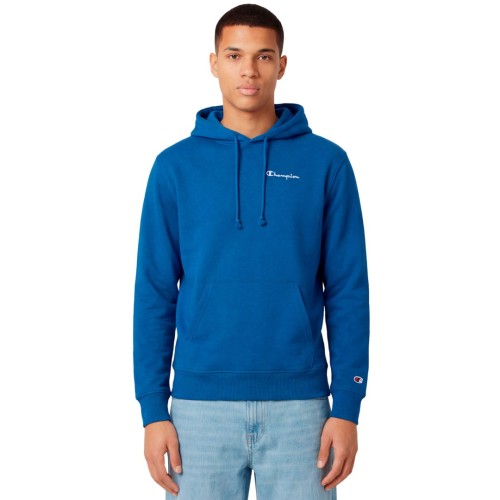 Bluza męska Champion Hooded Sweatshirt niebieska 221791 BS220 M - 3094414