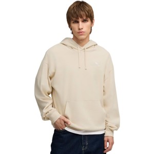 Bluza męska Puma ESS Elevated Relaxed Hoodie beżowa 692019 87 S