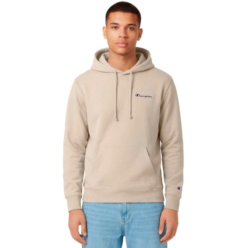 Bluza męska Champion Hooded Sweatshirt beżowa 221791 MS041 M - 3094464