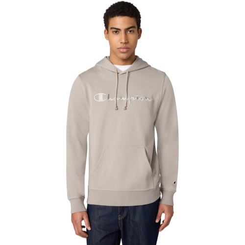 Bluza męska Champion Hooded Sweatshirt beżowa 220782 ES035 L - 3094467
