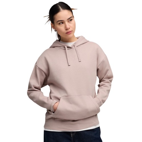 Bluza damska Puma ESS Centered Cat Logo Relaxed Hoodie różowa 692917 89 M - 3094485