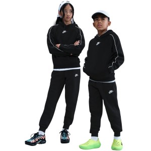 Dres dla dzieci Nike Sportswear Club Fleece czarny HQ9318 010 S